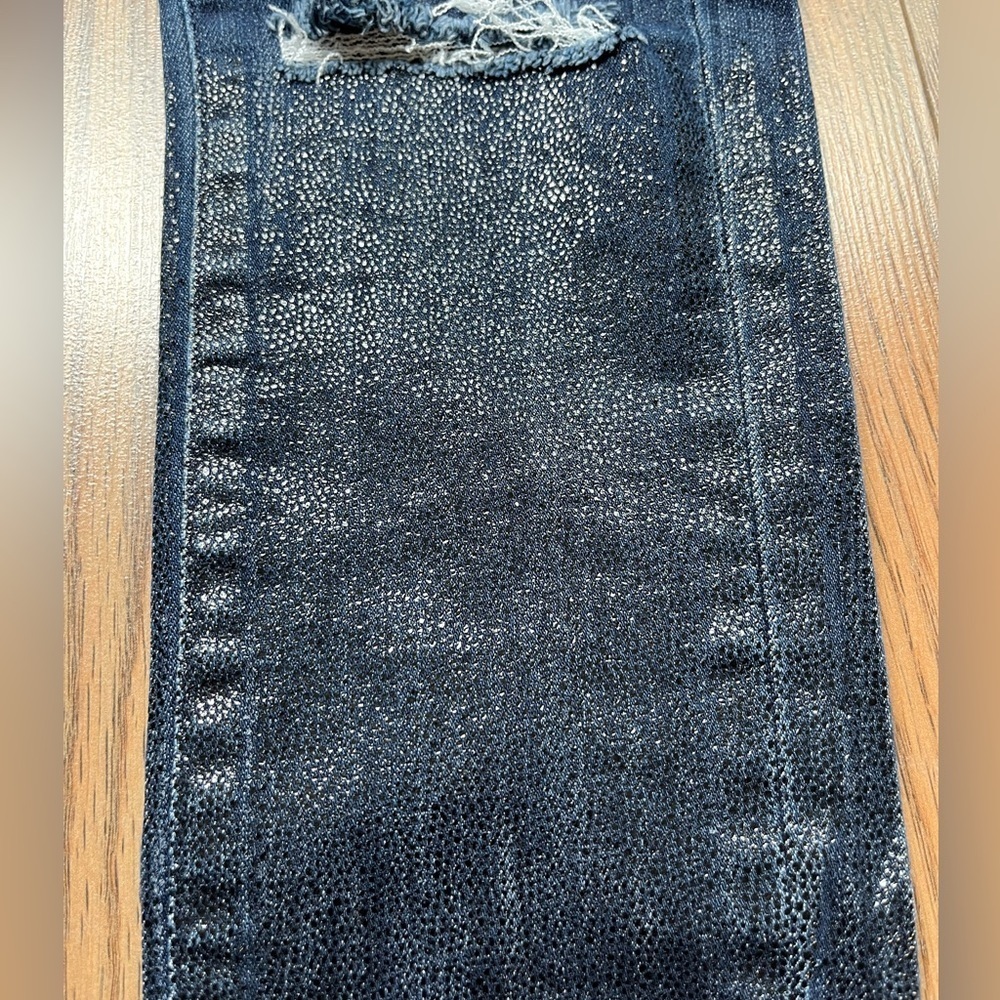 GUESS coated denim jeans size 27 - Picture 10 of 13